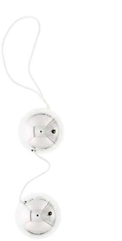 Seven creations VIBRATONE DUO BALLS Sidabrinis BLISTERCARD