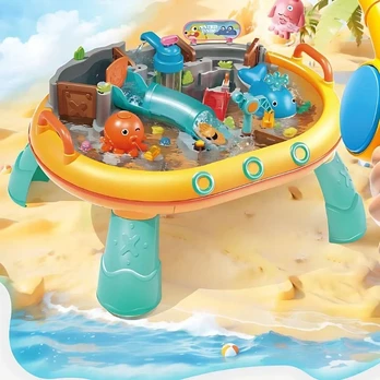 Classic World Vandens parko baseinas su žaislais ir kojomis