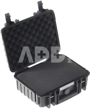 B&W Outdoor Case Type 1000 juodas su pr