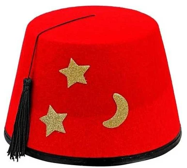 Widmann Rød Fez hat