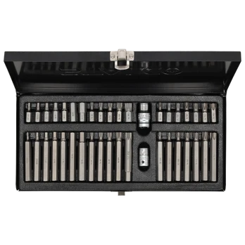 Torx, Hex, Spline antgalių rinkinys 40 vnt.