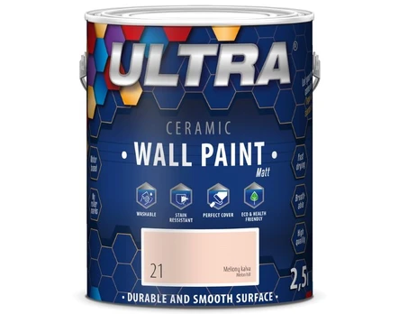 Interjero dažai ULTRA CERAMIC, 2,5 l, Melionų kalva sp. (21)