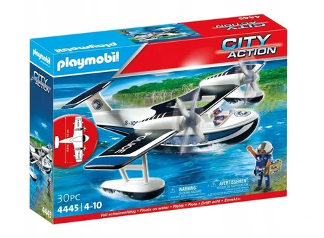 Figures set City Action 4445 Police Seaplane