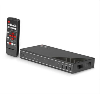 AV Switch - LINDY AVPro Edge 4x1 HDMI 4K60 Multiview AV Switch, Juodas