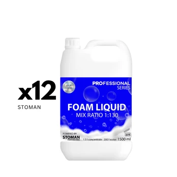 Putų šou STOMAN 1.5L (12 talpų) putų skystis
