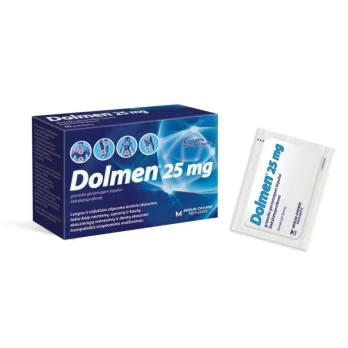 DOLMEN 25 mg granulės geriamajam tirpalui N10