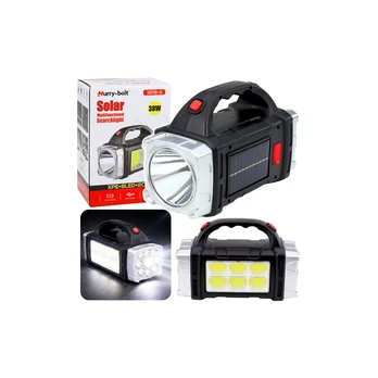 Lean HB-1678 38W Multifunctional Wide-Angle LED Solar Flashlight