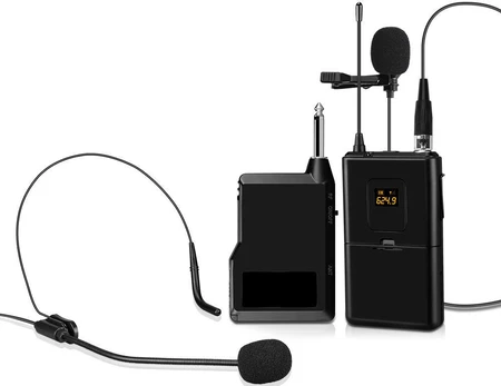 Mikrofonas Mozos MIC-UHF-SET, juoda