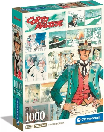 Puzzle 1000 elements Compact Corto Maltese