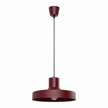 Sollux Lighting pakabinamas šviestuvas Bilo, raudonas