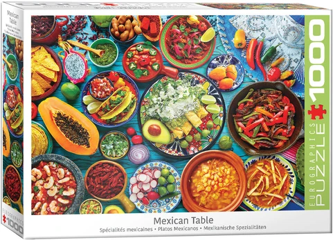 Dėlionė Eurographics, 6000-5616, Mexican Table, 1000 d.