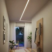 Paulmann šviesos juosta Linion, chromas, 1 m, Master ZigBee transformatorius