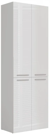 Vonios spintelė Top E Shop Gloss, balta, 30 cm x 60 cm x 174 cm