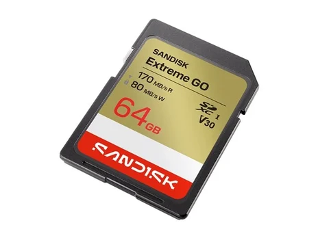 SANDISK Extreme Go SD 64GB UHS-I