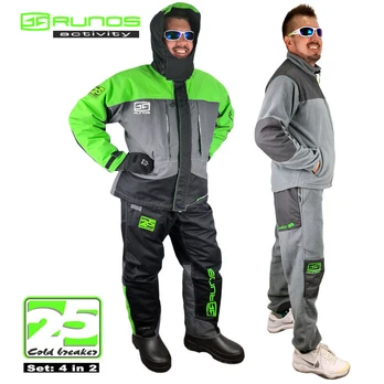 Kostiumas žieminis RUNOS Coldbreaker 25, 4 dalių