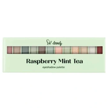 LOVELY_Raspberry Mint Tea Eyeshadow Palette akių šešėlių paletė 12 g