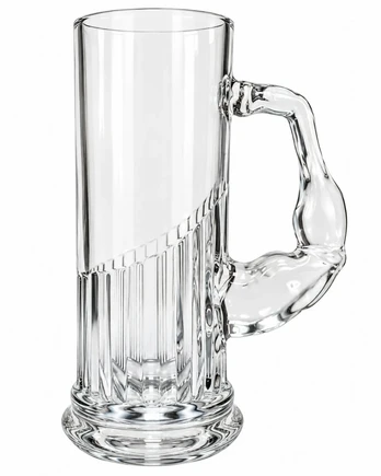 Stiklo bokalas 21 cm