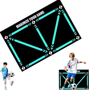 Futbolo treniruočių kilimėlis, 60 x 90 cm