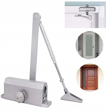 Bedee durų pritraukėjas medinėms ir metalinėms durims, 40-65 kg