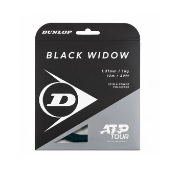 Stygos tenisui BLACK WIDOW 16g/1.26mm 12m