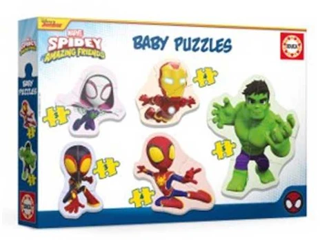 Educa Baby Puzzles Spidey & His Amazing Friends
