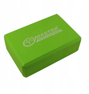 MASTER Žalias Yoga Block 23 x 15 x 7,5 cm