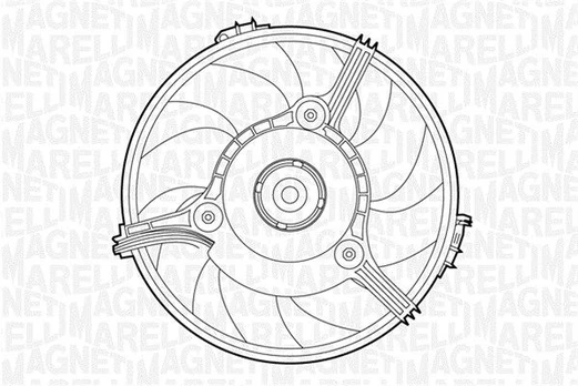 Ventiliatorius, radiatoriaus MAGNETI MARELLI 069422263010