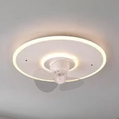 Nybro LED ceiling fan matt white ventilators
