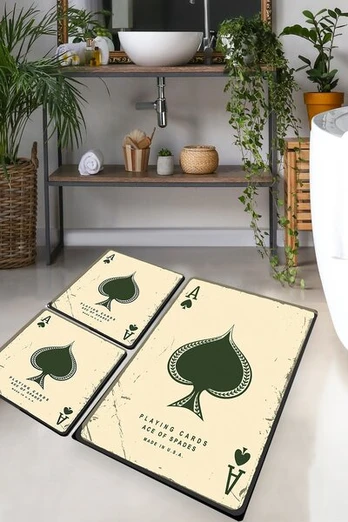 Vonios komplektas (3 vienetai) Playing Cards