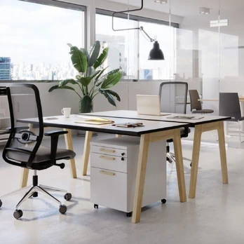 Biuro stalas SOLID OAK, konfigūruojamas