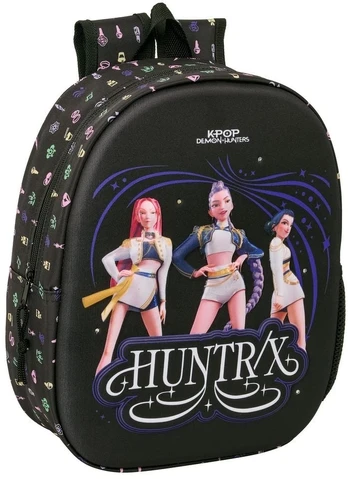 Safta Kpop Demon Hunters Sound LEDS 3D backpack 33cm