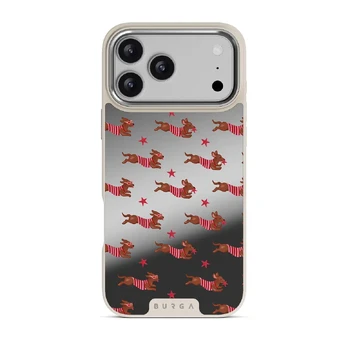 Hot Dog - iPhone 17 Pro Max Case, Elite Mirror Light (MagSafe) / Silver