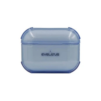 Evelatus Apple AirPods Pro TPU Protective Case Transparent Blue