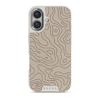 Wild Terrain - Minimalist iPhone 16 Case, Elite Light (MagSafe) / Silver