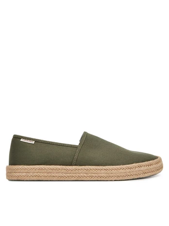 Espadrilės Calvin Klein Ess Espadrille Cv HM0HM02076 Žalia