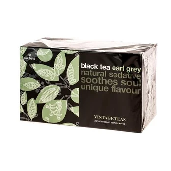 Vintage Teas Juodas Tea Earl Pilkas - 30 teabags