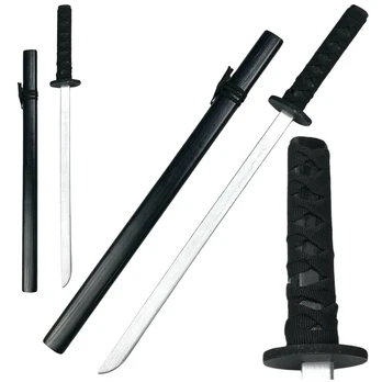 Medinis kardas katana, 70 cm, juodas