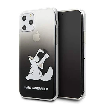 Dėklas Karl Lagerfeld Choupette Fun iPhone 11 Pro Max Case - Juodas