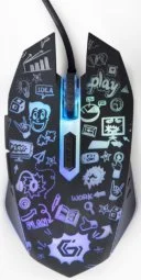 MOUSE USB OPTICAL BLACK/MUS-6B-GRAFIX-01 GEMBIRD
