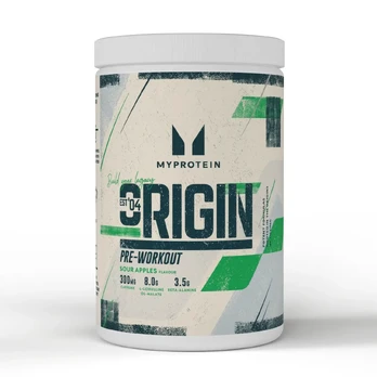 MYPROTEIN Origin Pre-Workout - 600g Rūgštūs obuoliai