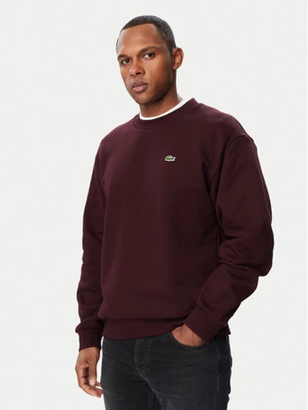 Lacoste Džemperis SH8868 Tamsiai ruda Regular Fit