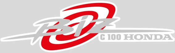 Honda biz c100 motociklo lipdukai
