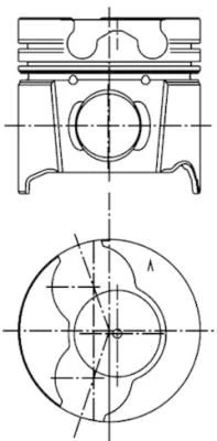 Stūmoklis KOLBENSCHMIDT 99940620