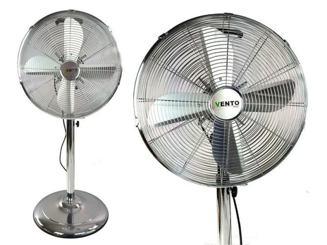 Pastatomas ventiliatorius Vento Inox Chrome, 40 cm, 50W