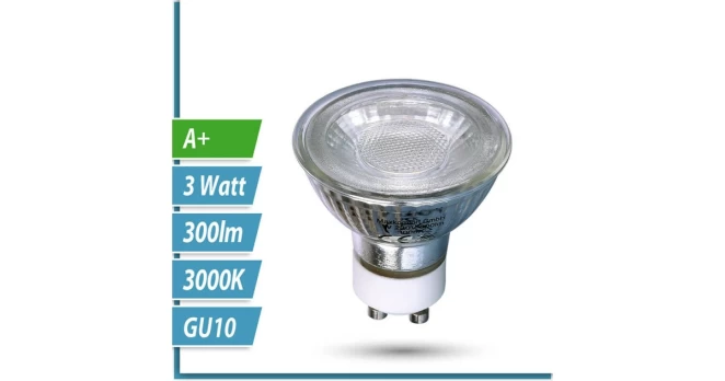 Led Lemputė Gu10 3W 5W