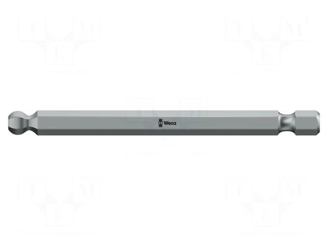 Screwdriver bit | hex key,spherical | HEX 6mm | Overall len: 89mm