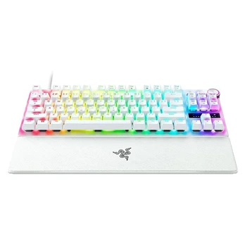 Klaviatūra Razer Huntsman V3 Pro Balta Ispaniška Qwerty