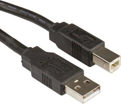 Kabelis USB Roline USB-A - 3 m Juodas (11.02.8830)