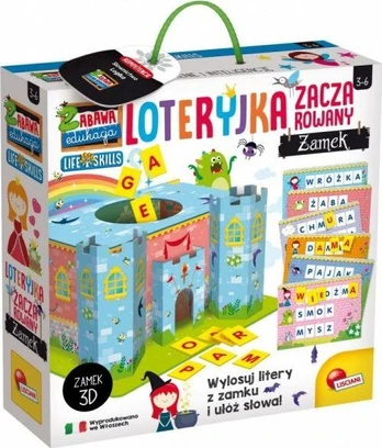 Lisciani Loterijos Mokomasis žaidimas - Enchanted pilis