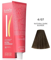 Plaukų dažai Kadus Professional Extra Coverage, 4/07, 60 ml kaina